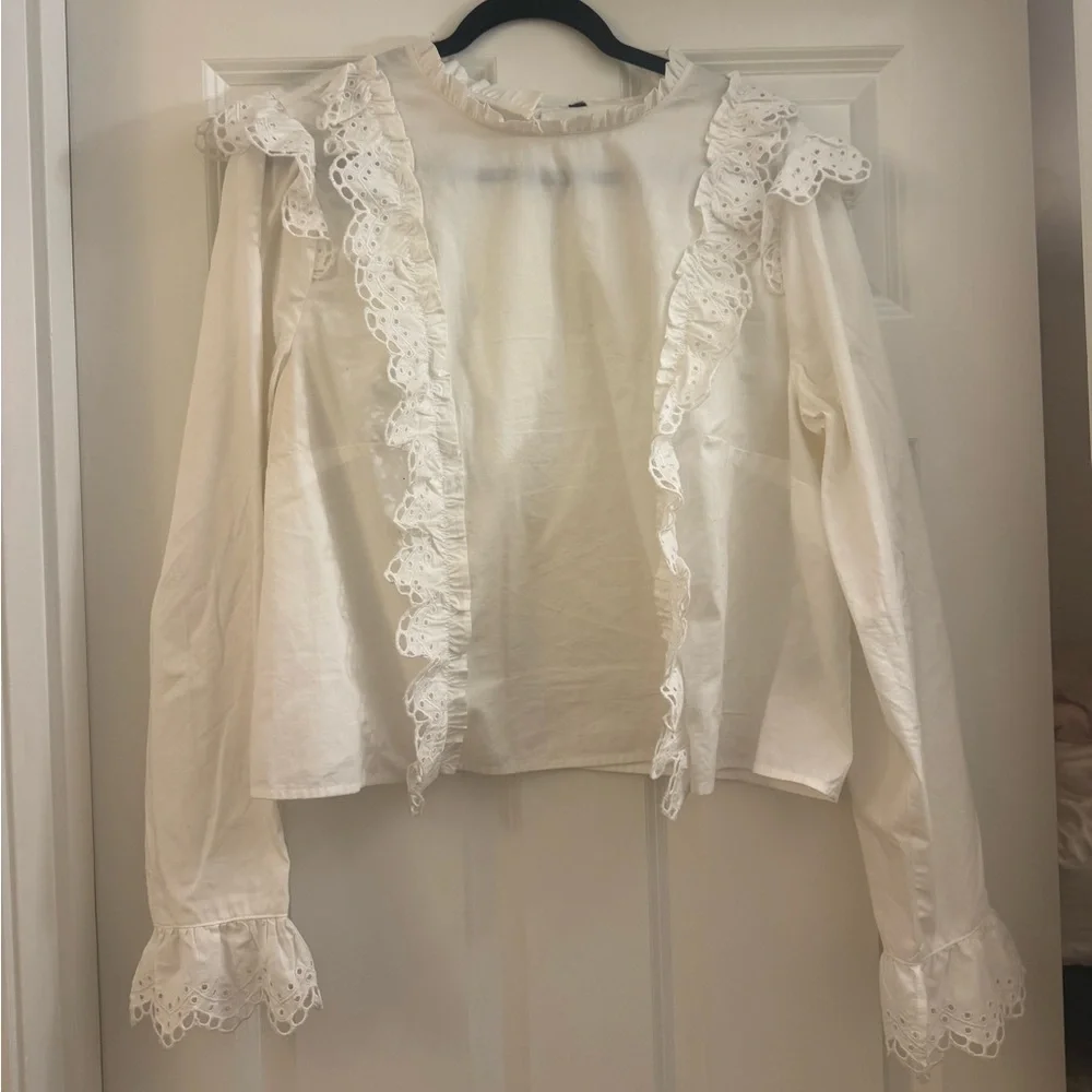 🤍H&M REVERSIBLE BLOUSE🤍